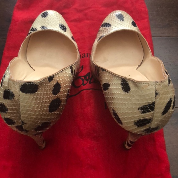 Louboutin python pumps - Picture 3 of 7